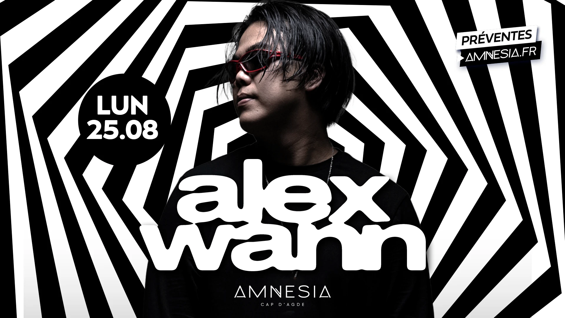 Alex Wann @ Amnesia Cover