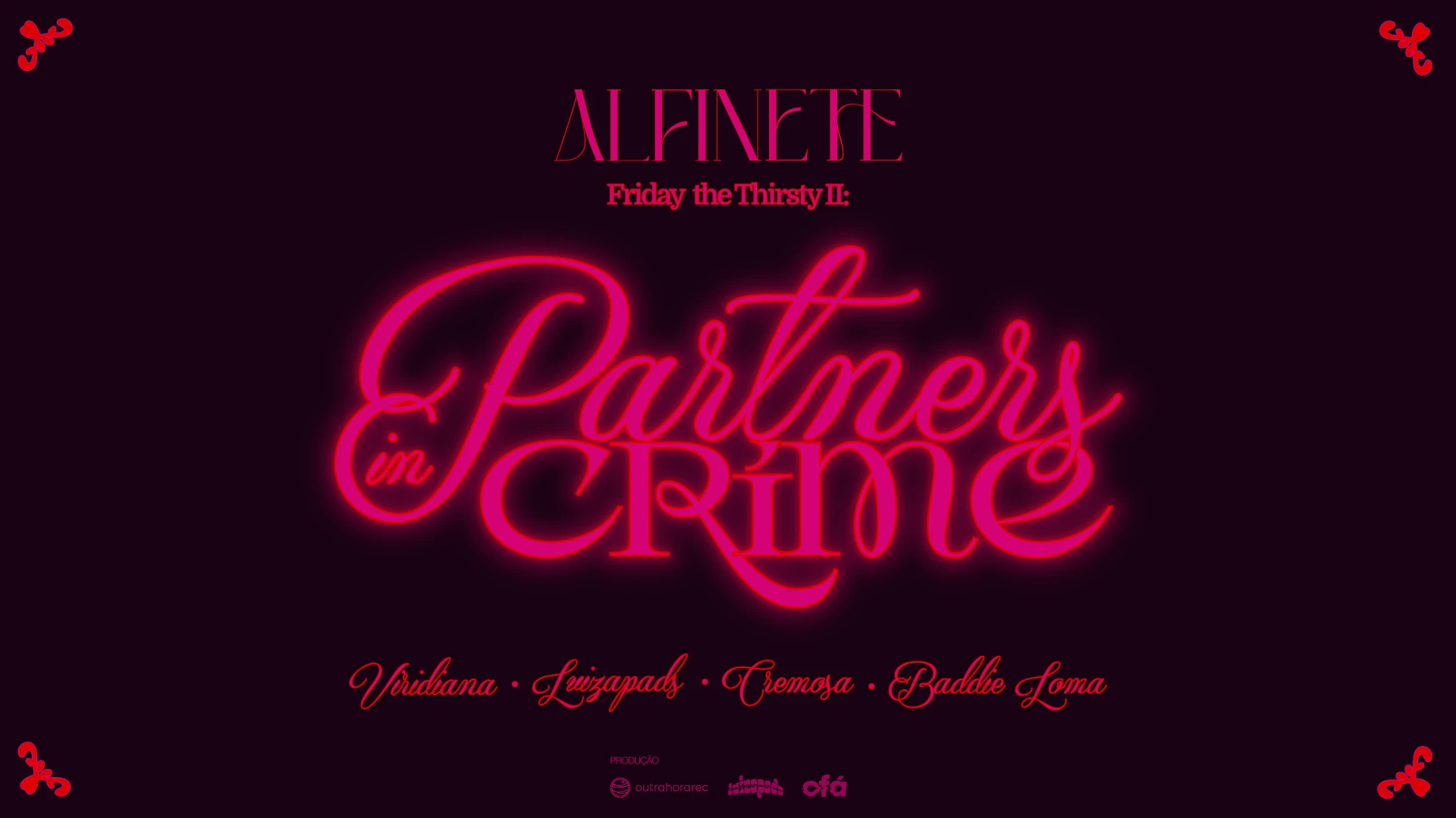 Alfinete VIII ~ Ftt II ~ Partners In Crime Cover