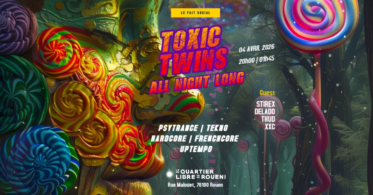 Toxic Twins All Night Long Cover