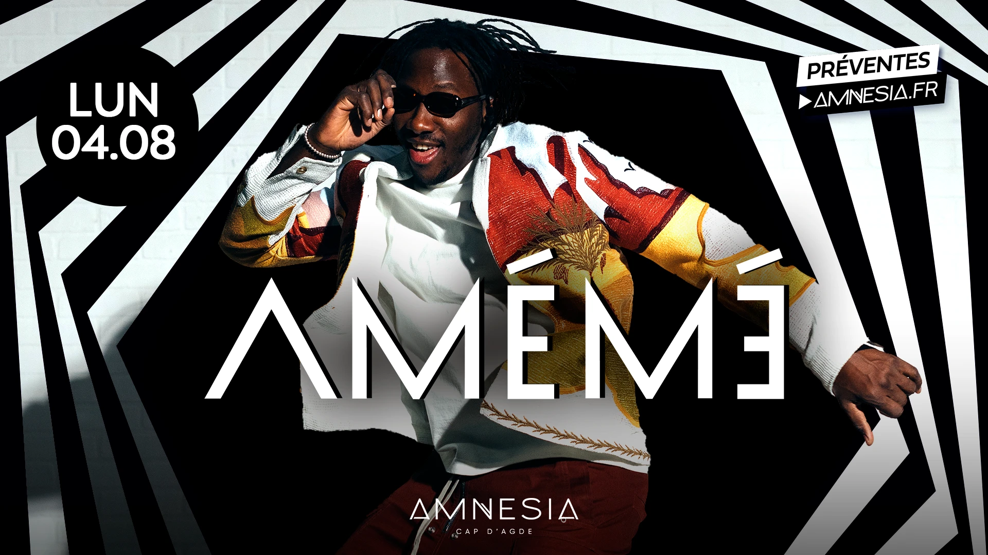 Amémé @ Amnesia Cover