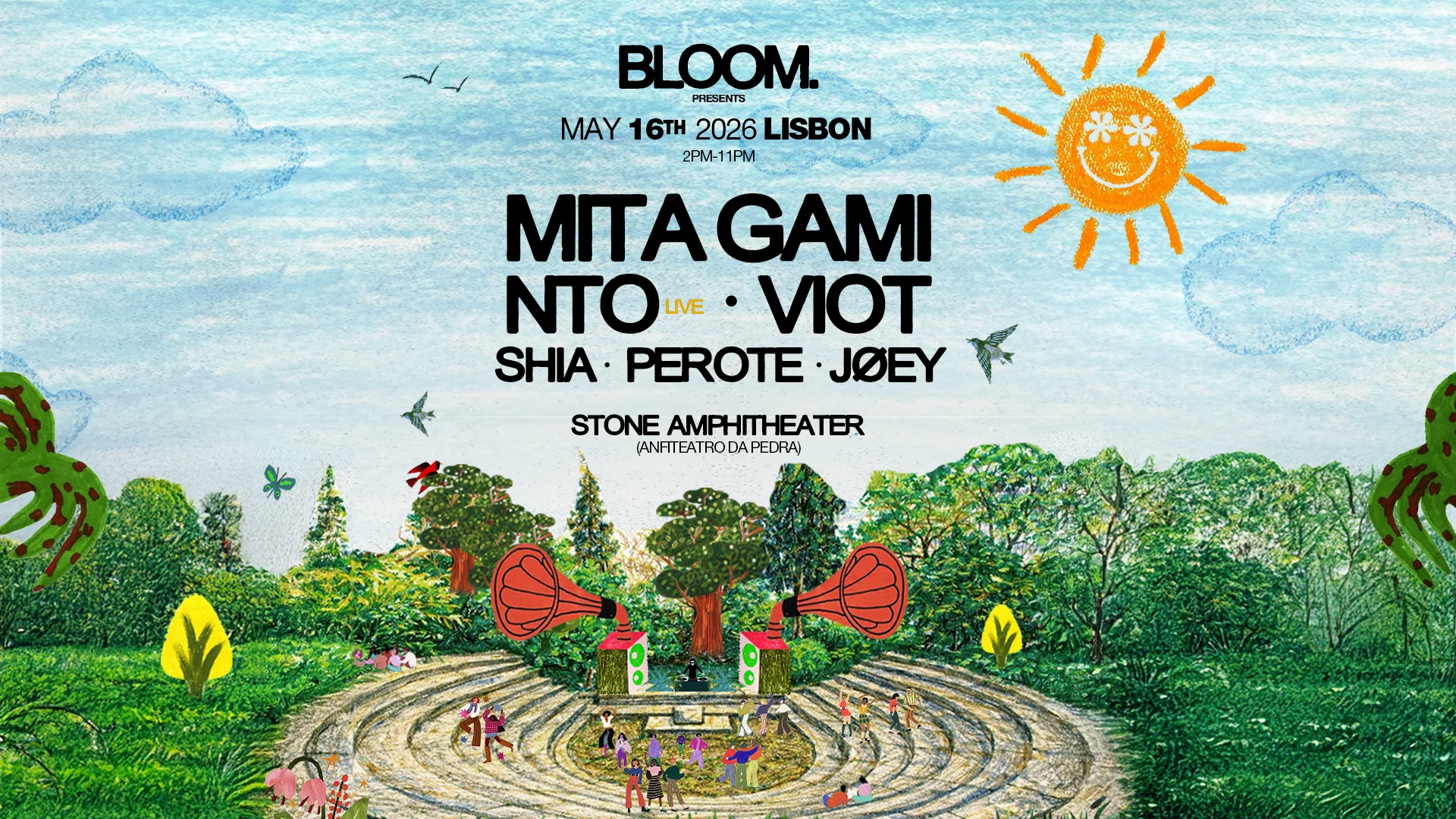 Bloom, Lisbon — Stone Amphitheater | May 16 Cover