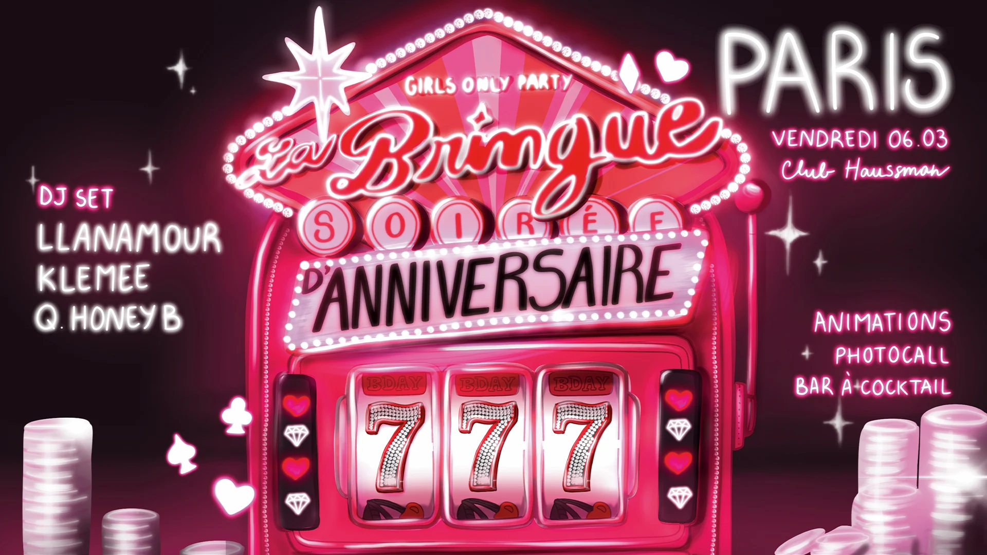 La Bringue - Birthday Edition - Paris Cover