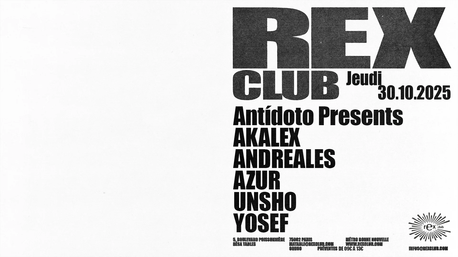Antídoto Presents: Akalex, Andreales, Azur, Unsho, Yosef Cover