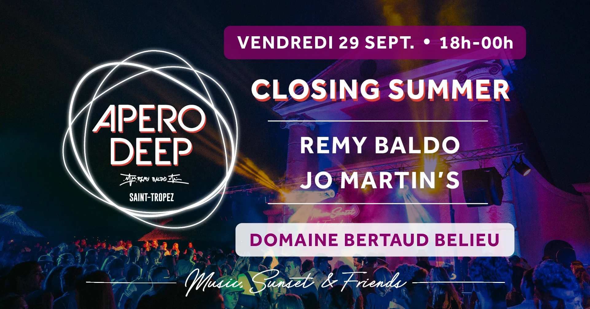 Apéro Deep Summer 2023 Cover