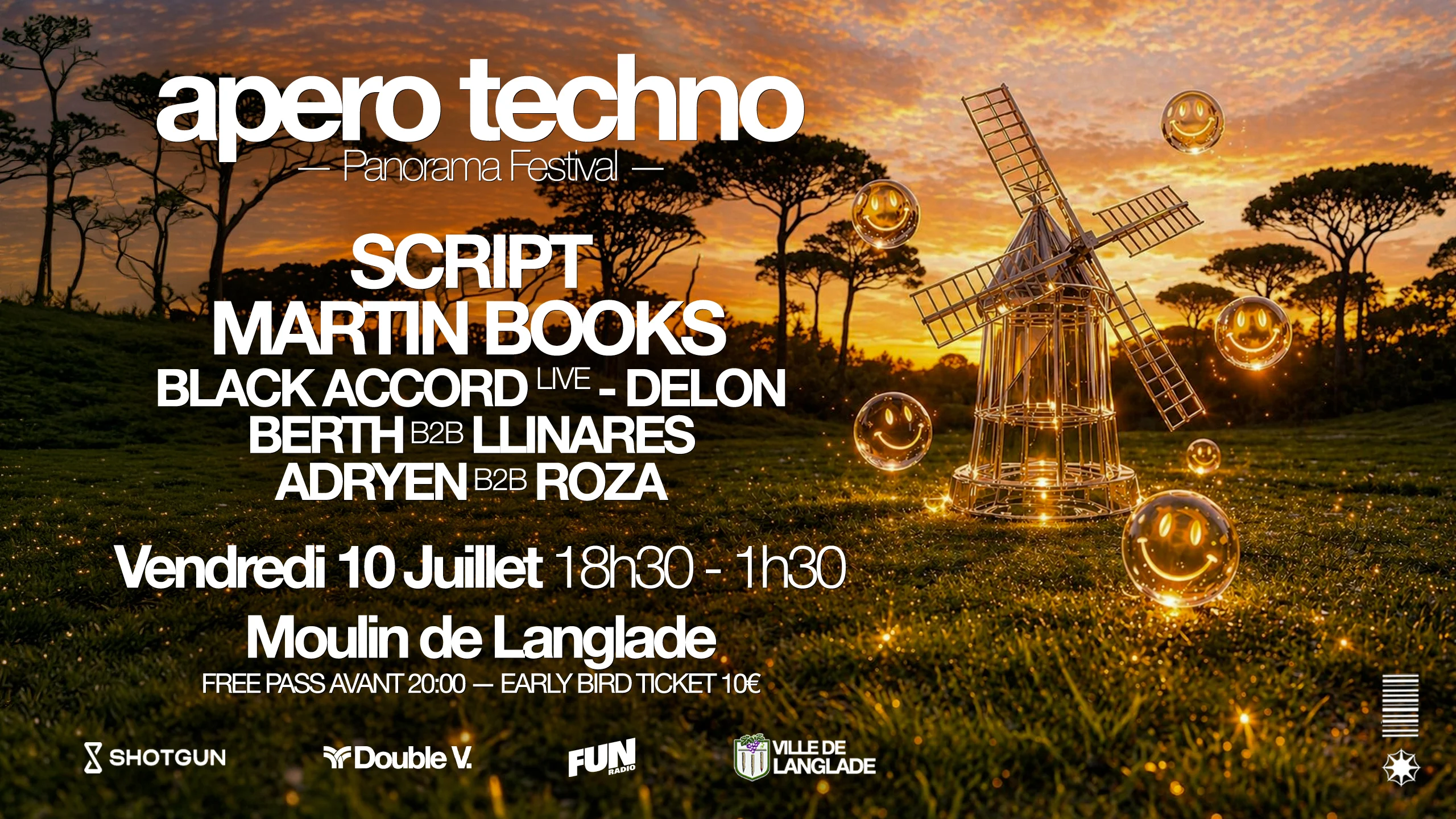 Apero Techno Au Moulin De Langlade : Script & Martin Books Cover