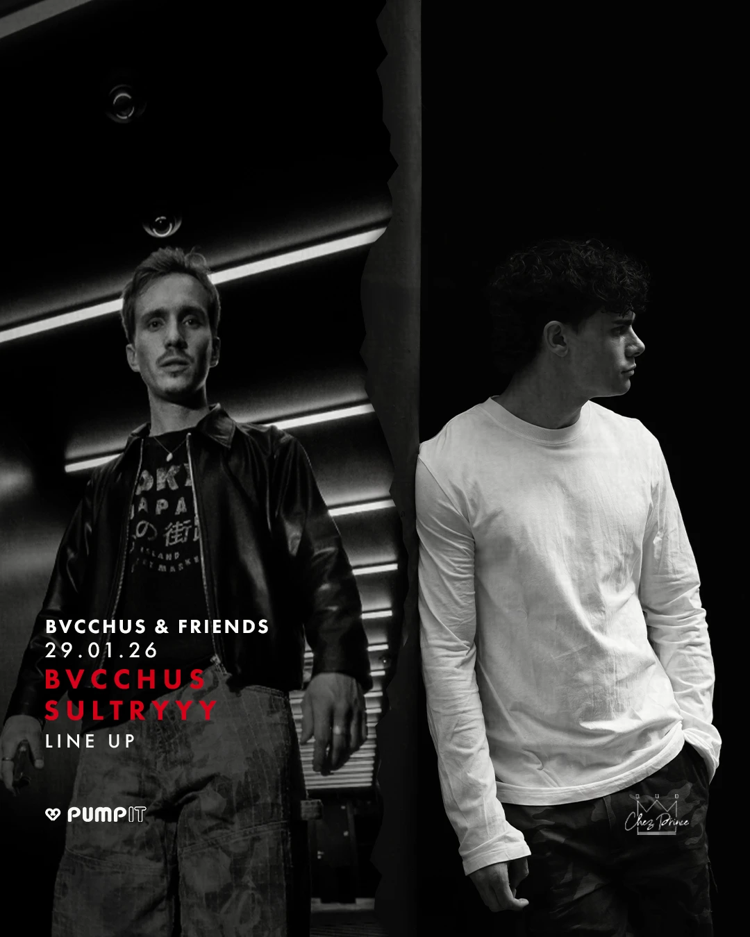 Chez Prince / Bvcchus / Sultryyy / Twogethr Cover