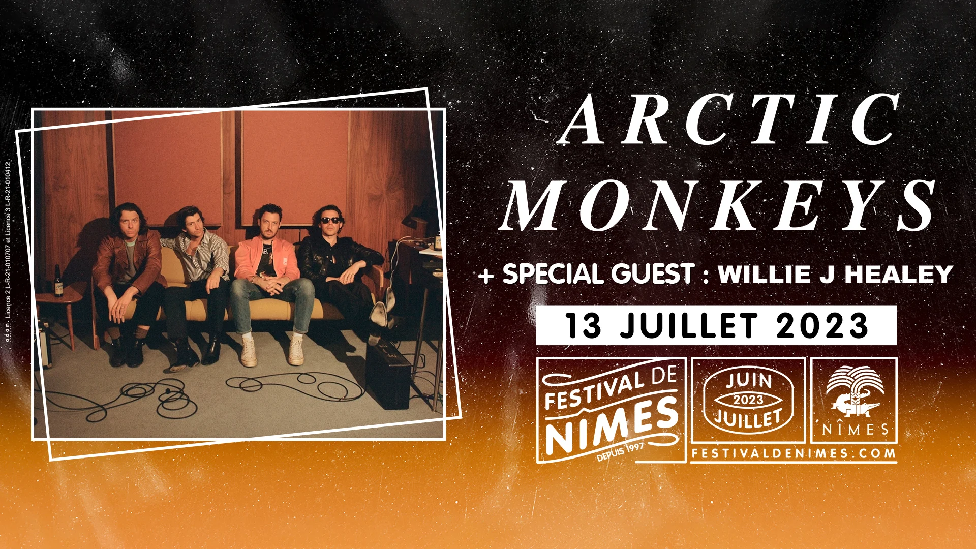 Arctic Monkeys - Festival De Nimes 2023 Cover