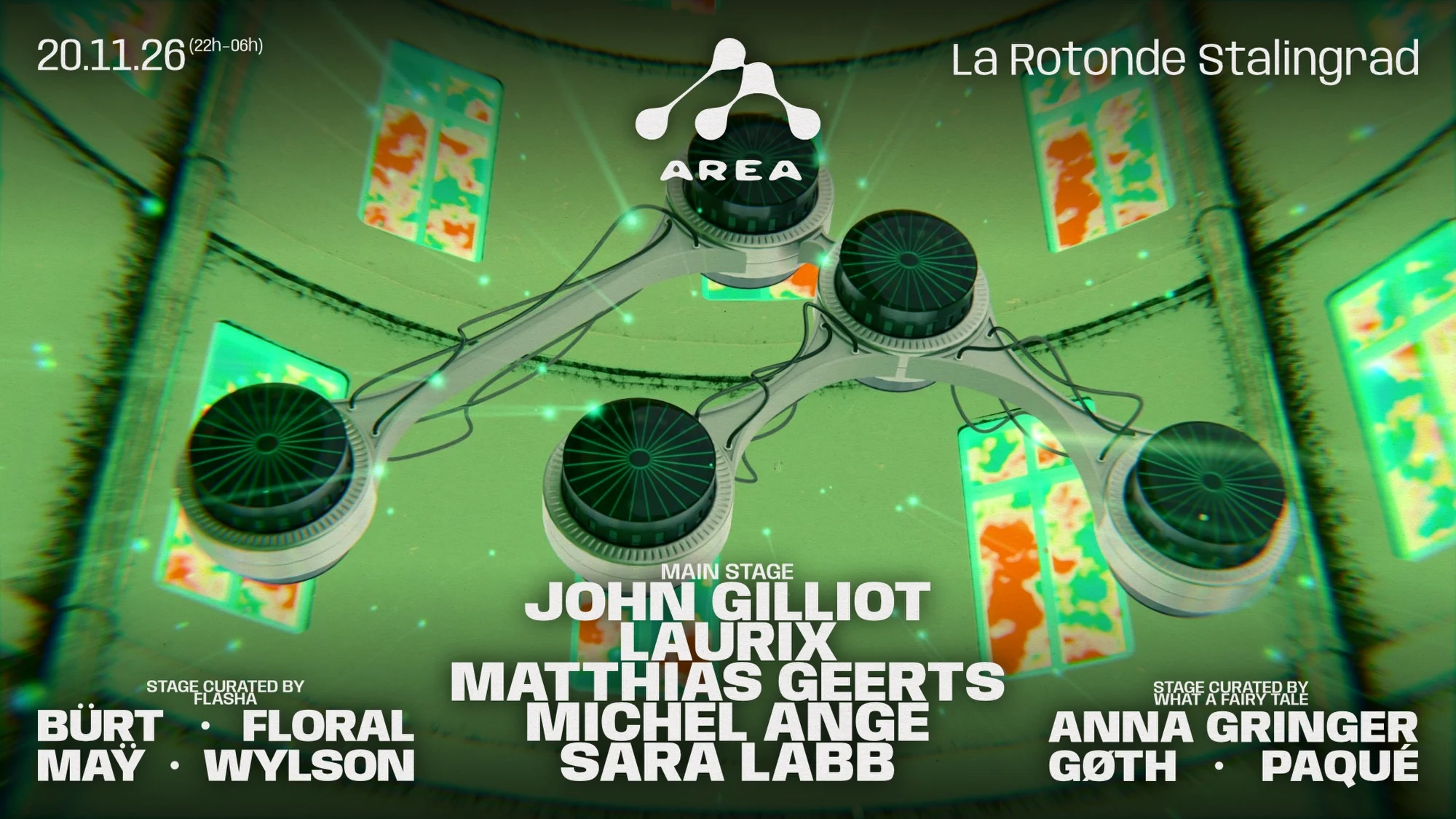 Area · John Gilliot · Laurix · Matthias Geerts & More Cover