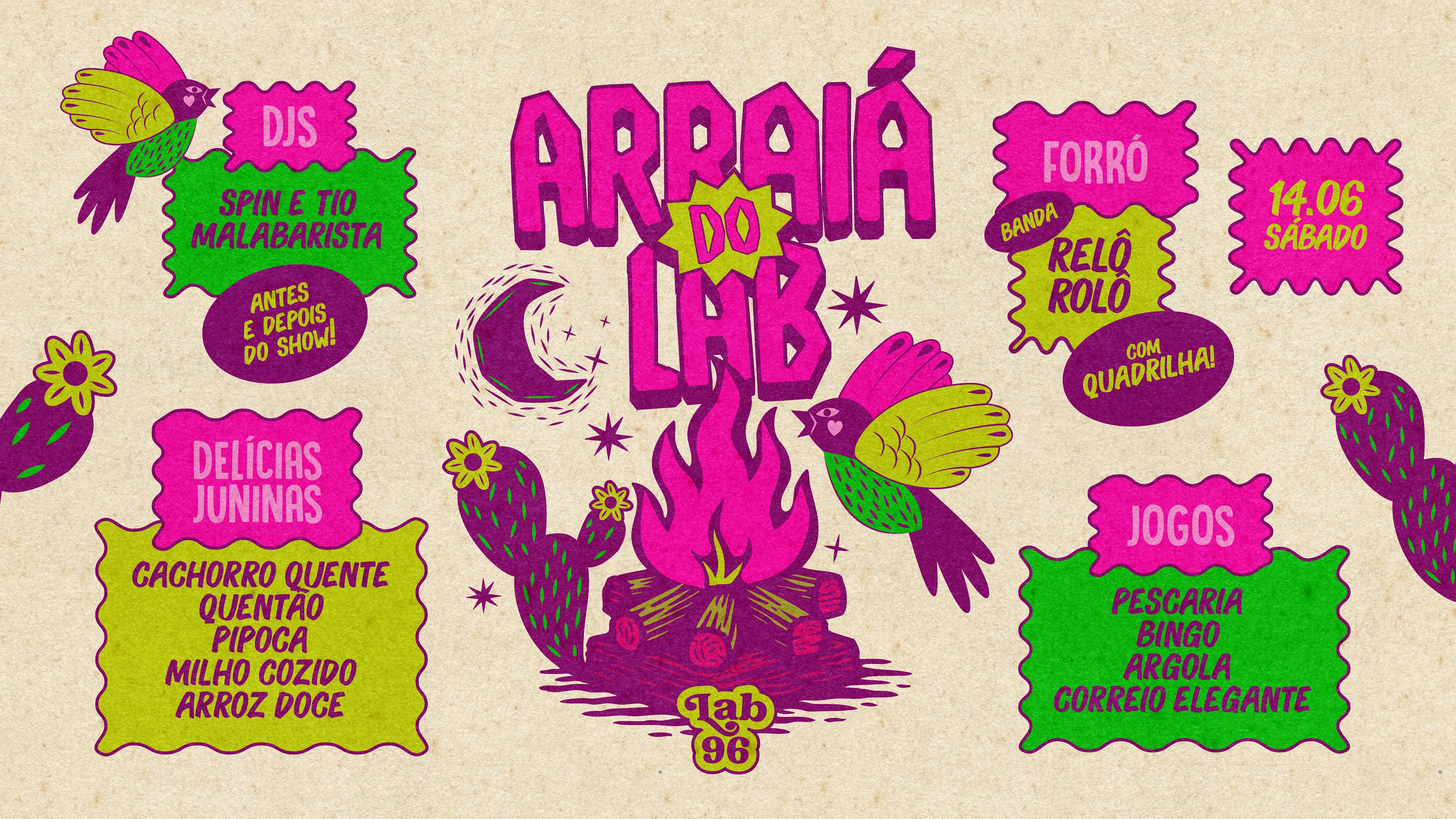 Arraiá Do Lab Cover