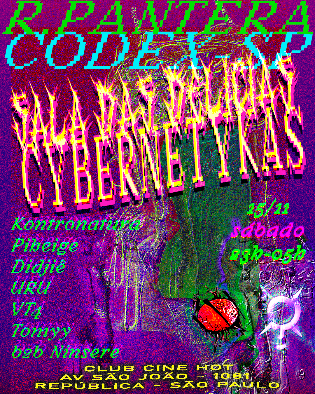 Sala Das Delícias Cybernétykas Cover
