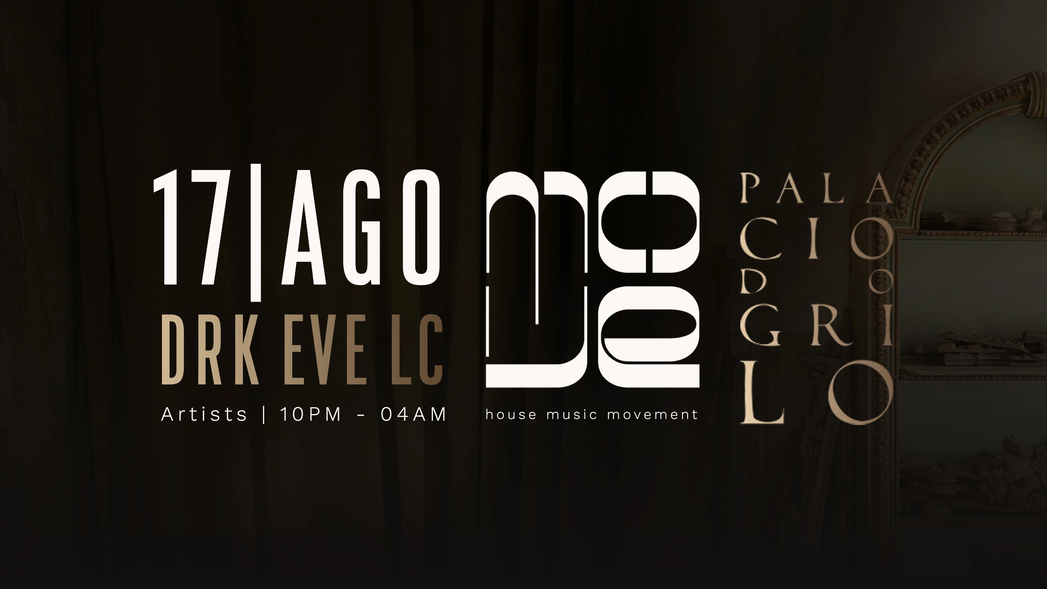 Move House Music Movement @ Palácio Do Grilo Cover
