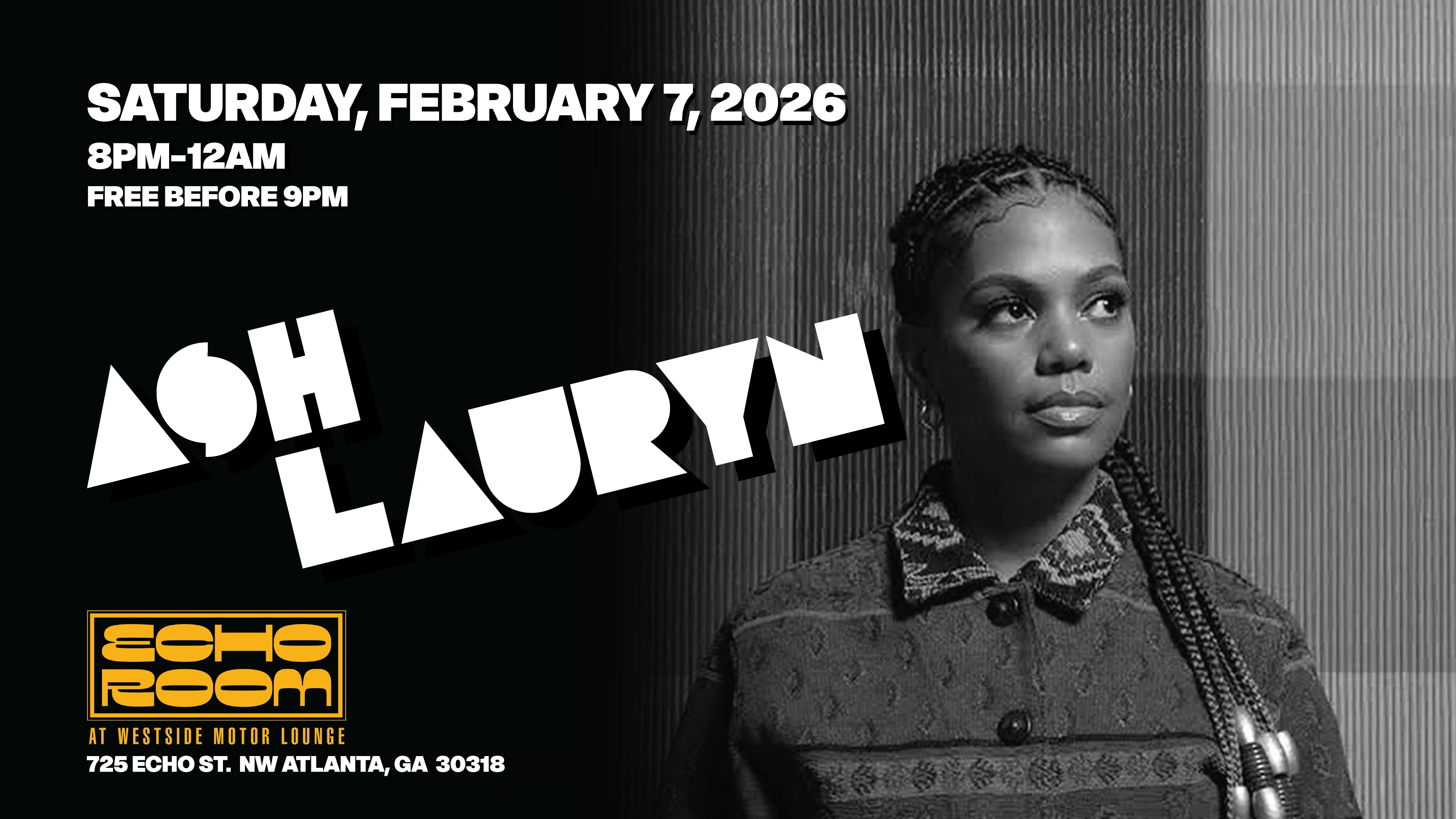 Echo Room Presents: Ash Lauryn Cover