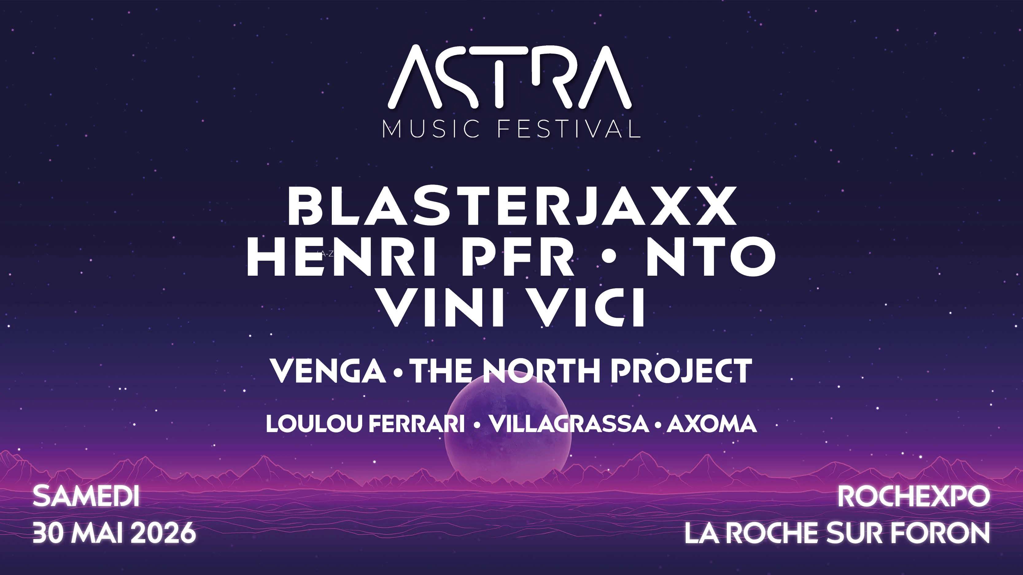 Astra Music Festival 2026 Cover