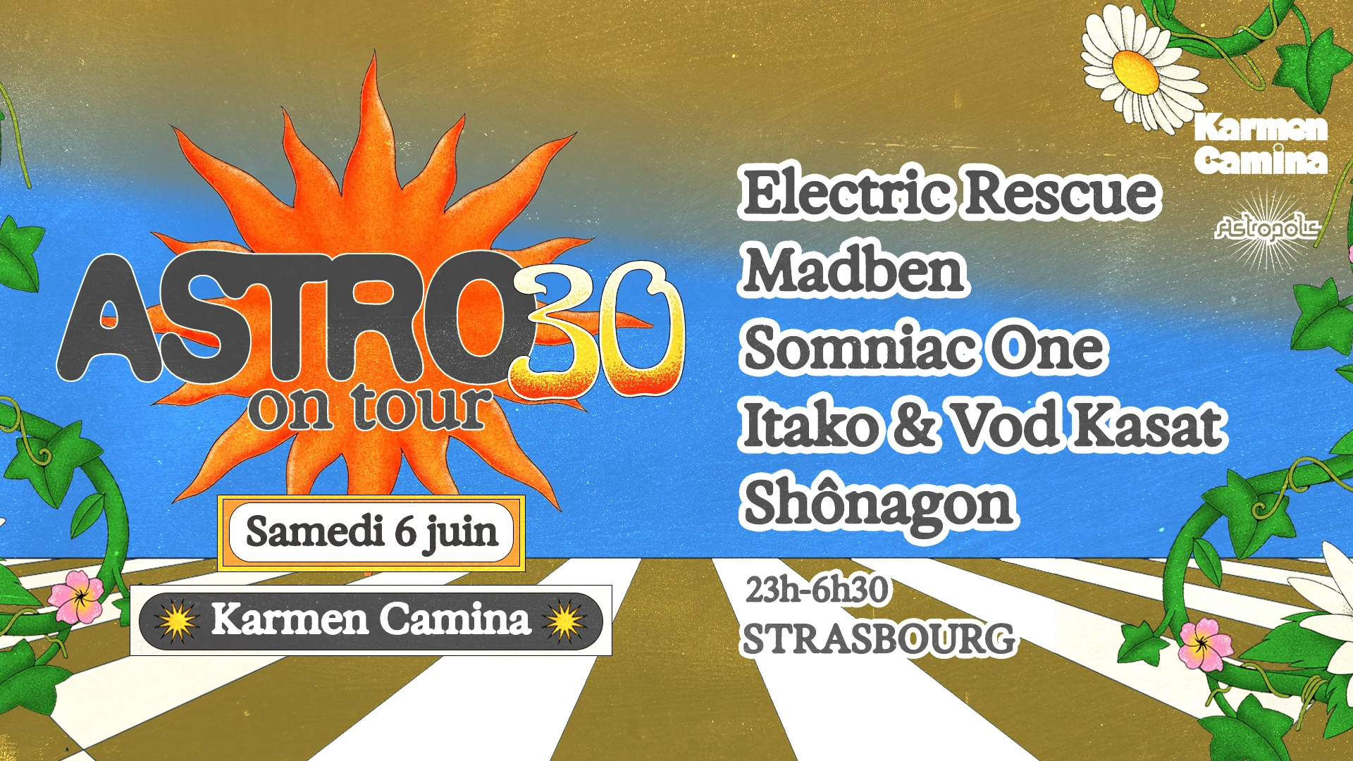 Klub Camina X Astropolis 30 [Somniac One, Madben &+] Cover