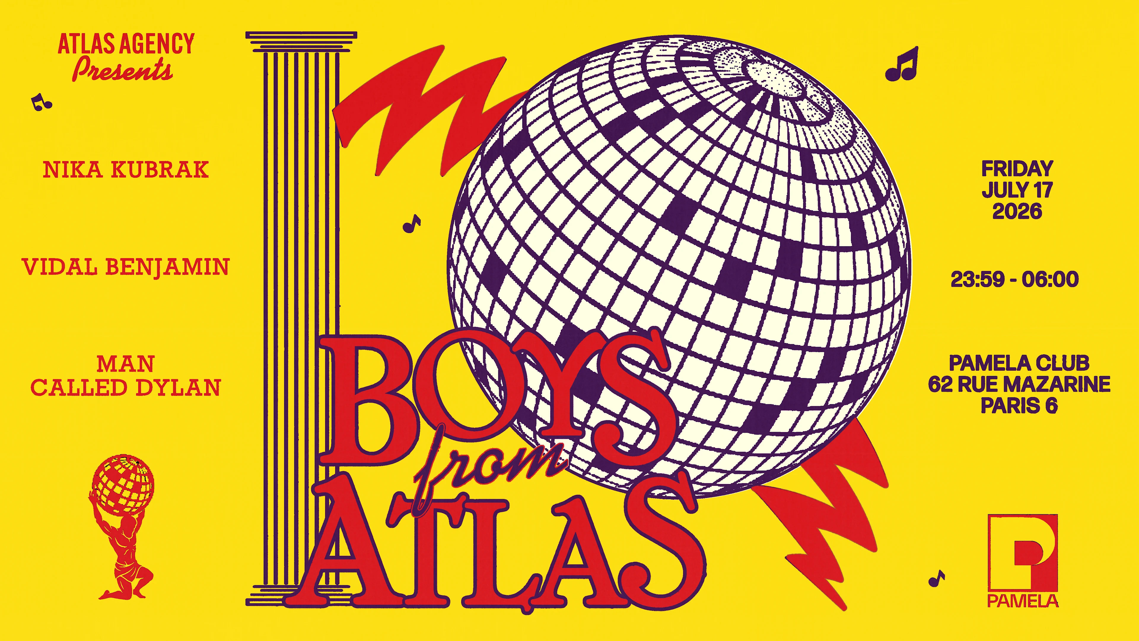 Boys From Atlas - Nika Kubrak, Vidal Benjamin... Cover