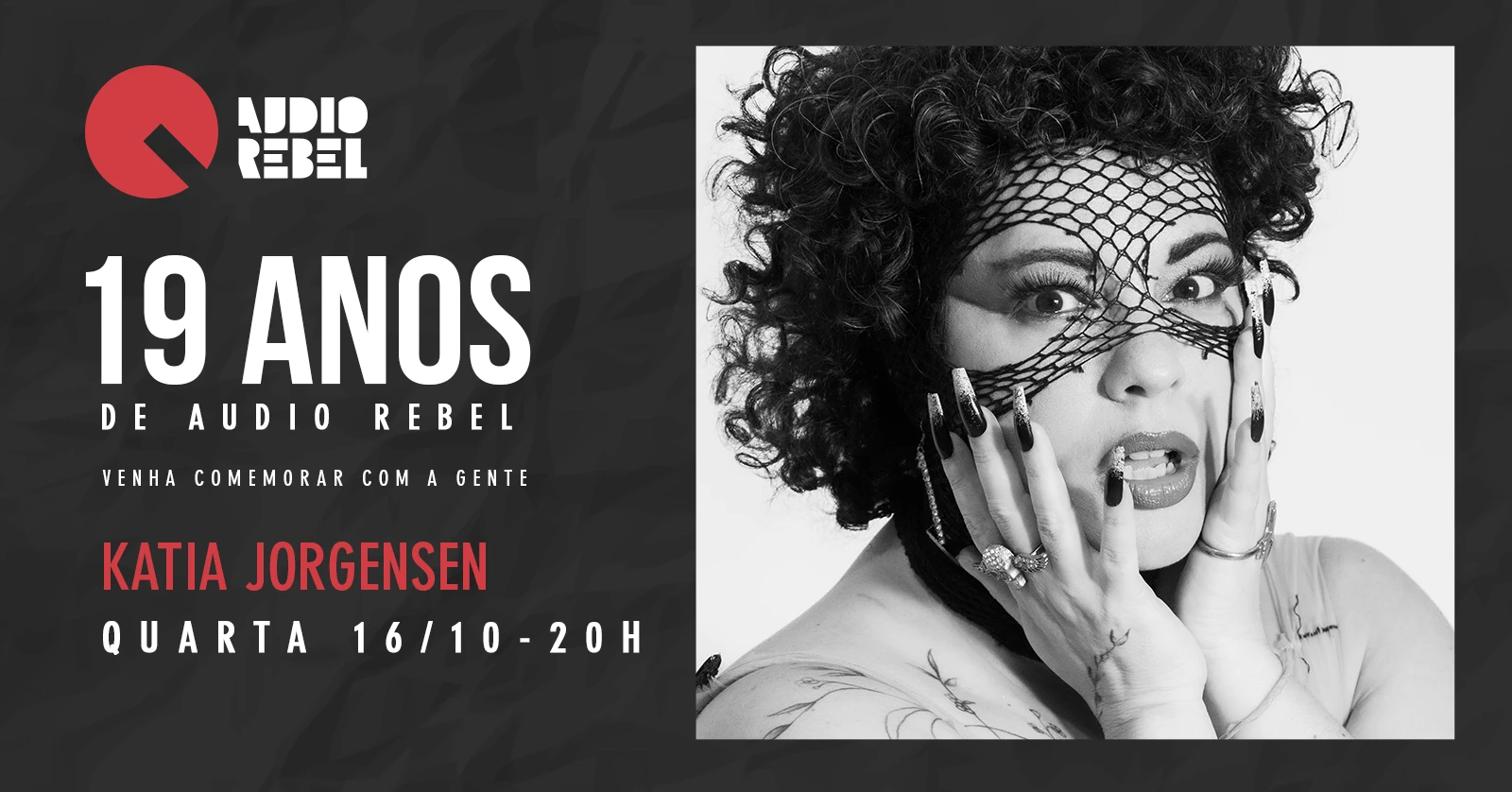 Audio Rebel 19 Anos Apresenta Katia Jorgensen Cover