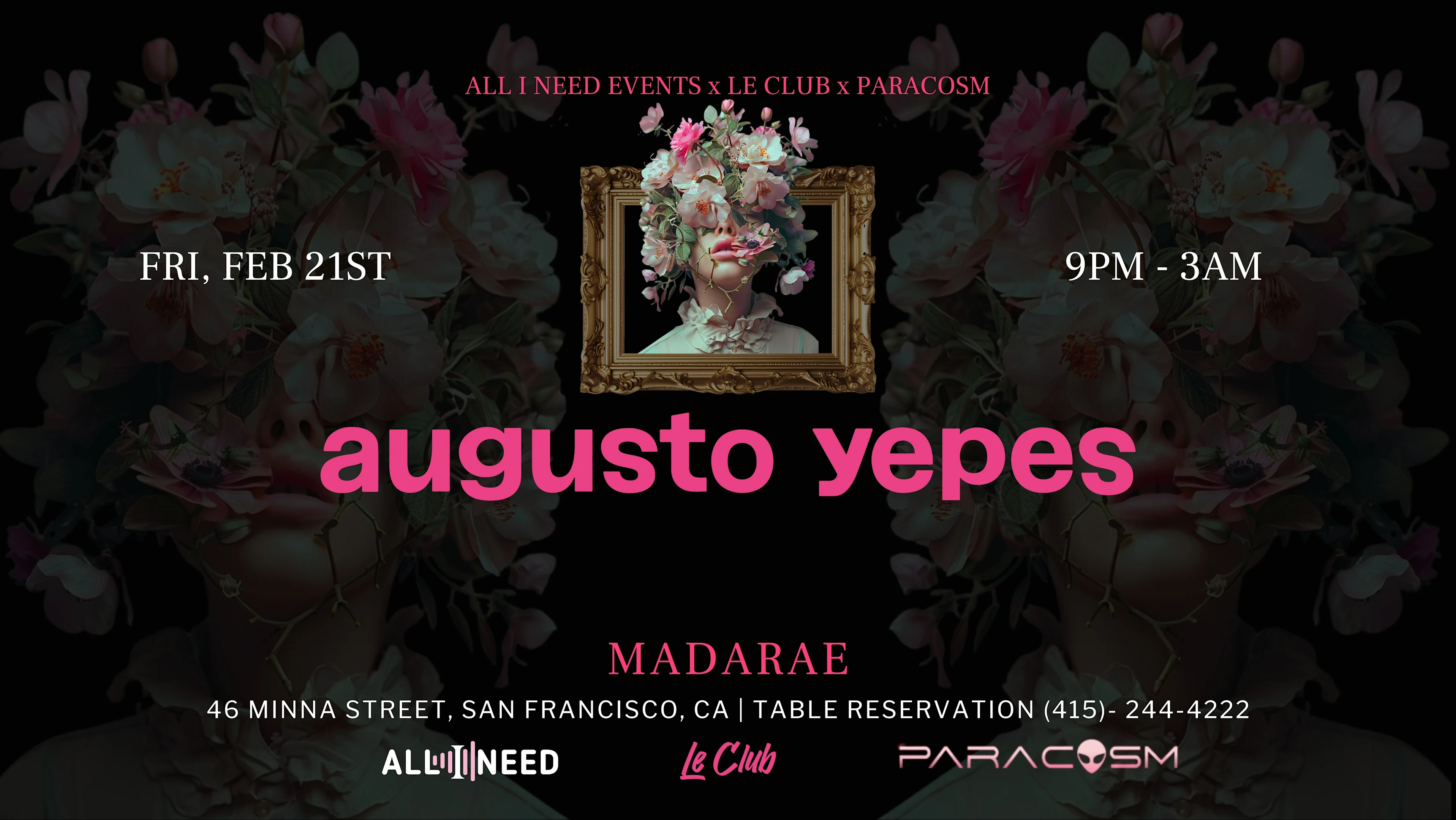 Augusto Yepes [Afro House] At Madarae Cover