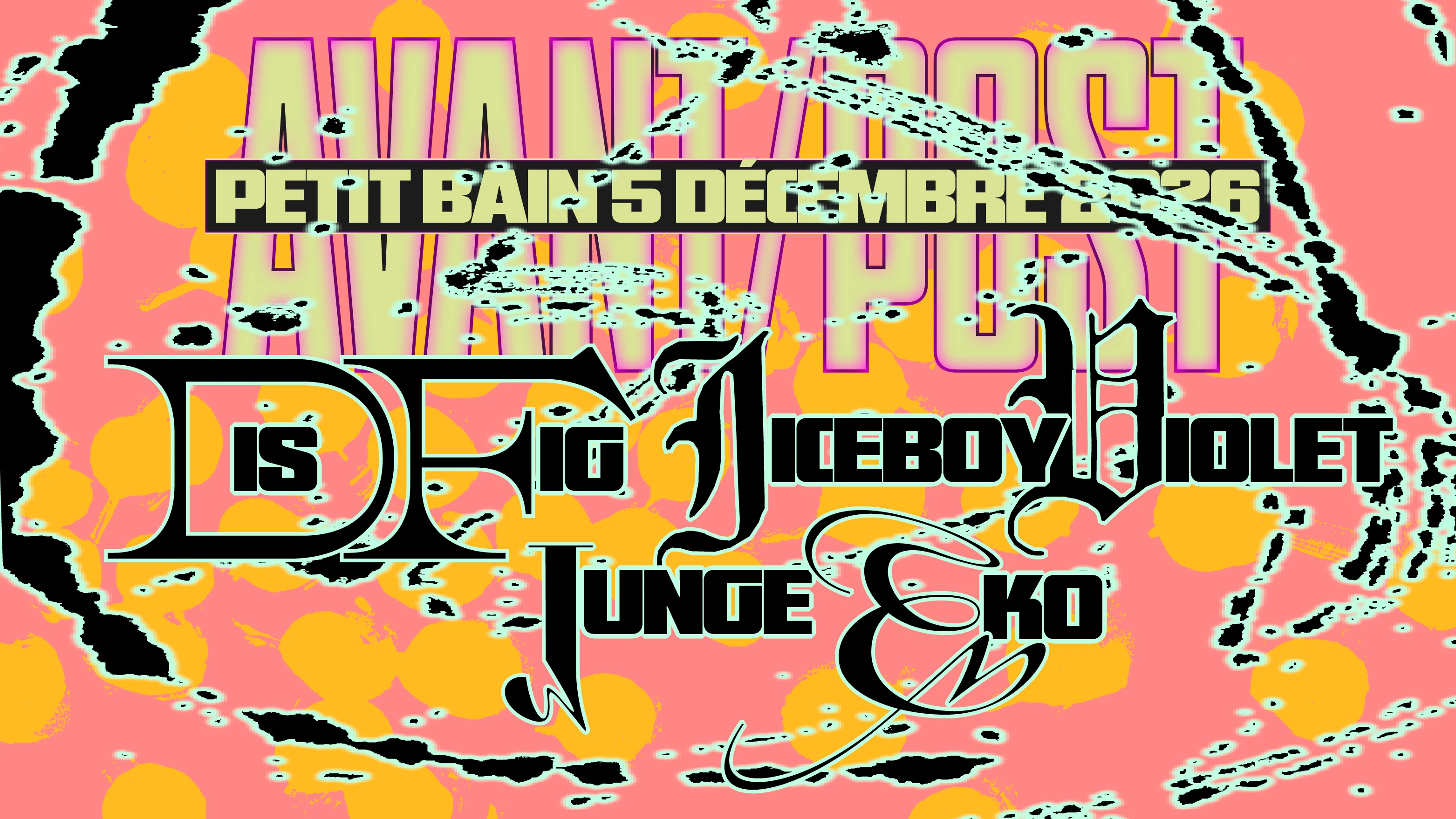 Avant/Post : Dis Fig X Iceboy Violet X Junge Eko Cover