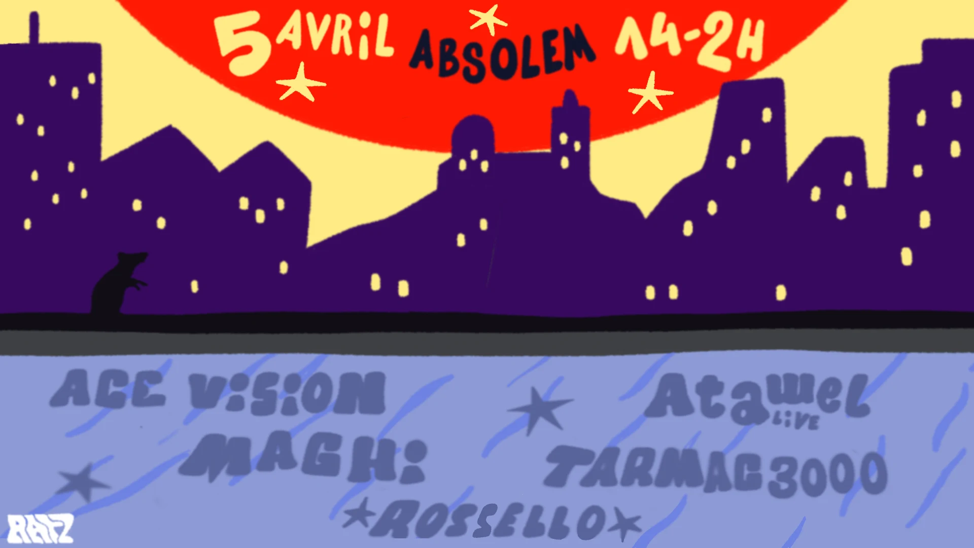 Les Ratz Invitent Atawel, Ace Vision, Tarmac 3000 & Maghi Cover