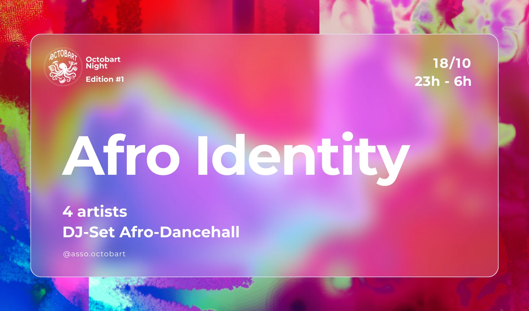 Octobart Night - Édition #1 : Afro Identity Cover