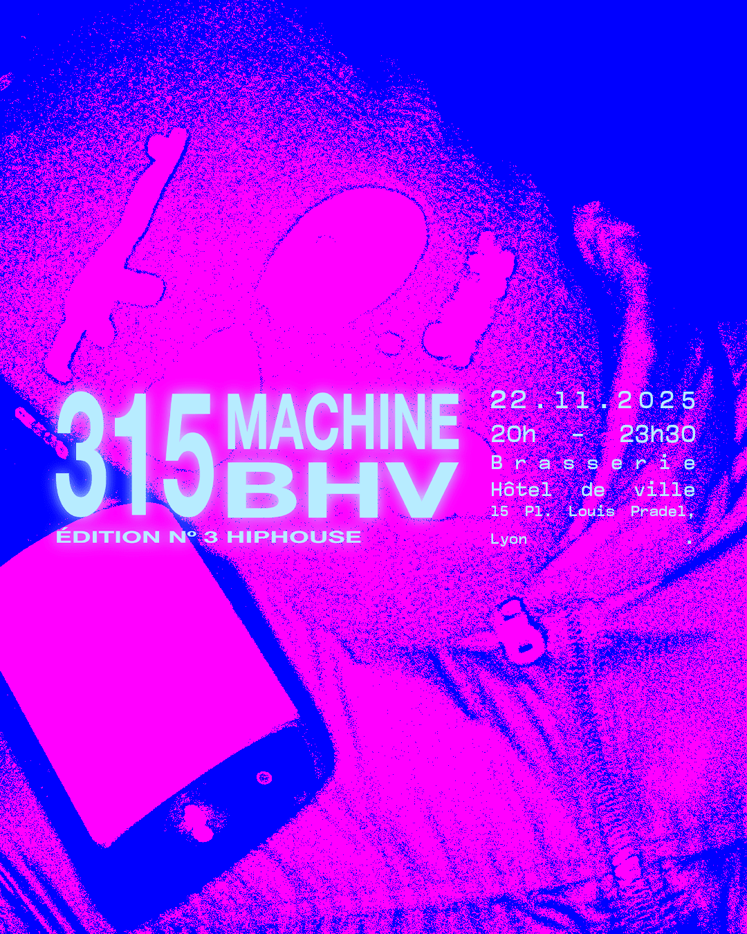 315 Machine X Bhv Édition 3 : Hiphouse Cover