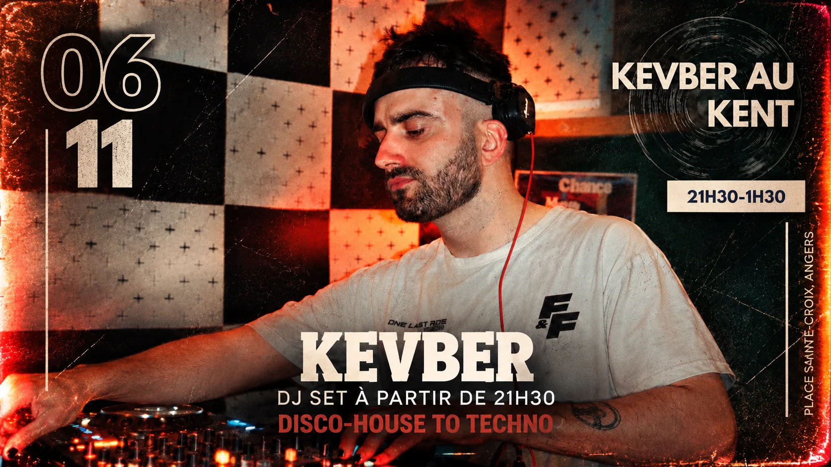 Kevber Au Kent - Disco-House To Techno Cover