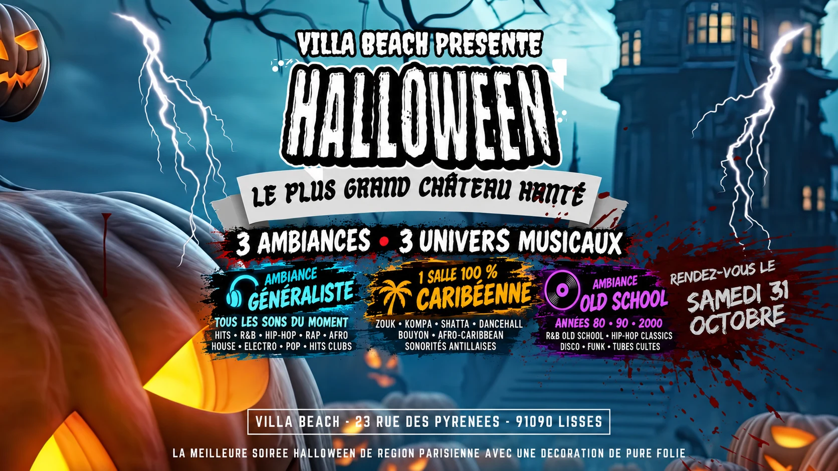 Halloween 2026 / Le Plus Gros Château Hanté ! Cover