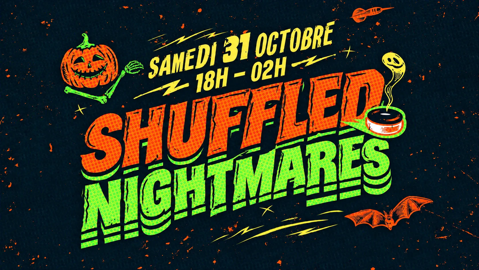 Shuffled Nightmares - Halloween Party [Gratuit] Cover