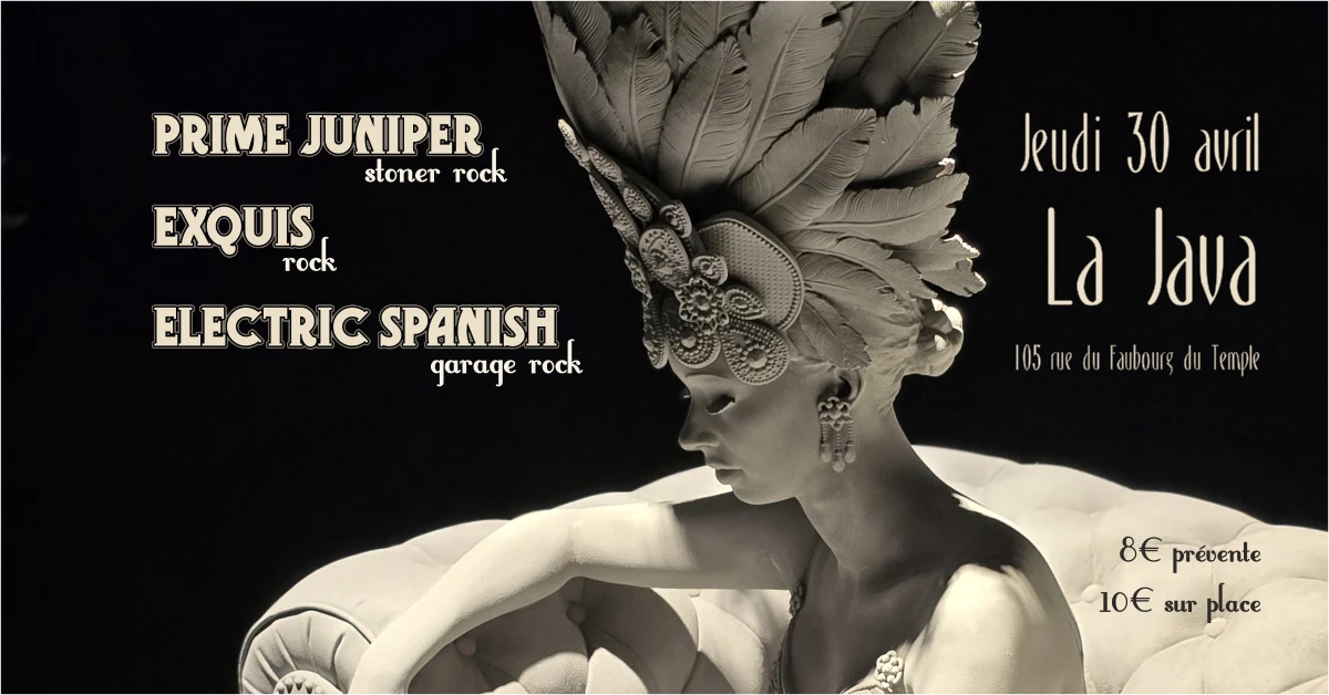 Exquis, Prime Juniper & Electric Spanish @Lajava Cover