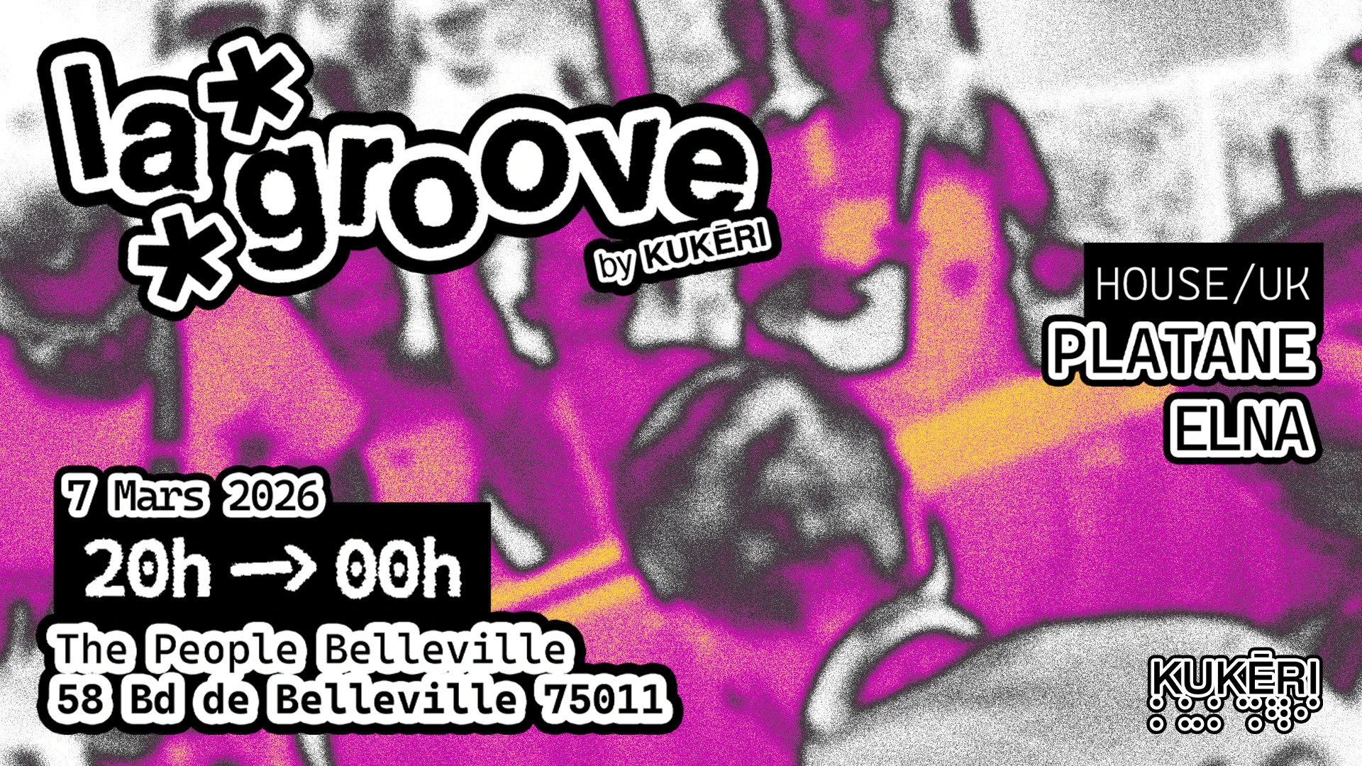 Kukeri Présente La Groove Avec Platane & Elna Cover