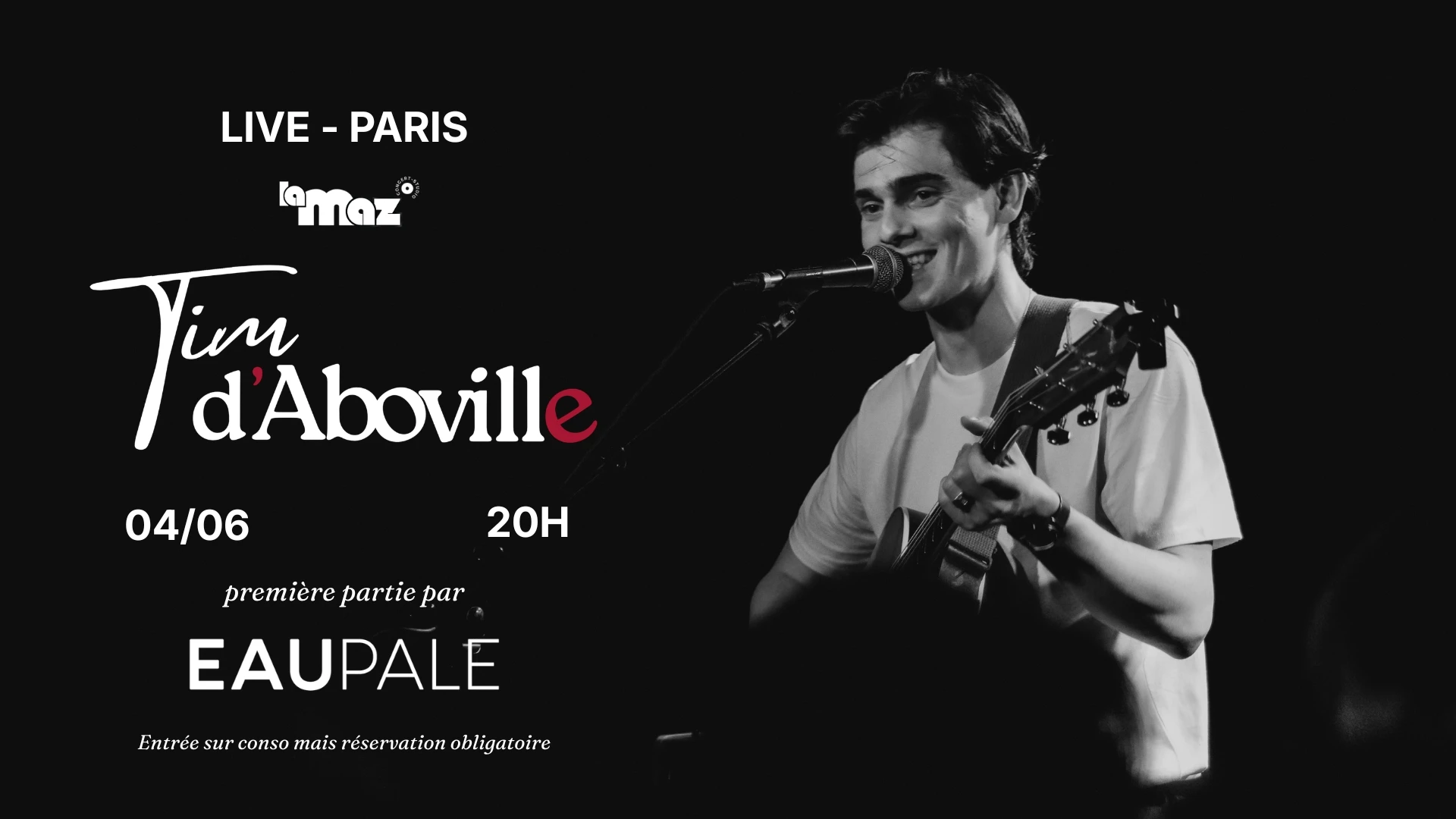 Tim D'aboville - Live À La Maz Cover