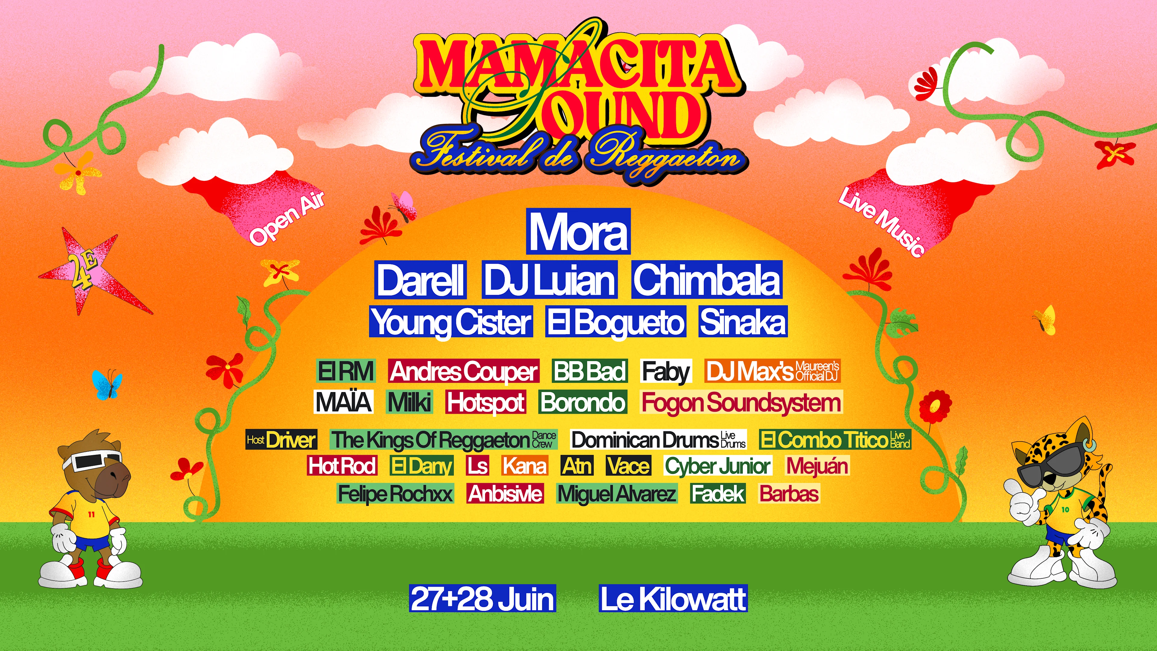 Mamacita Sound Festival 2026 Cover