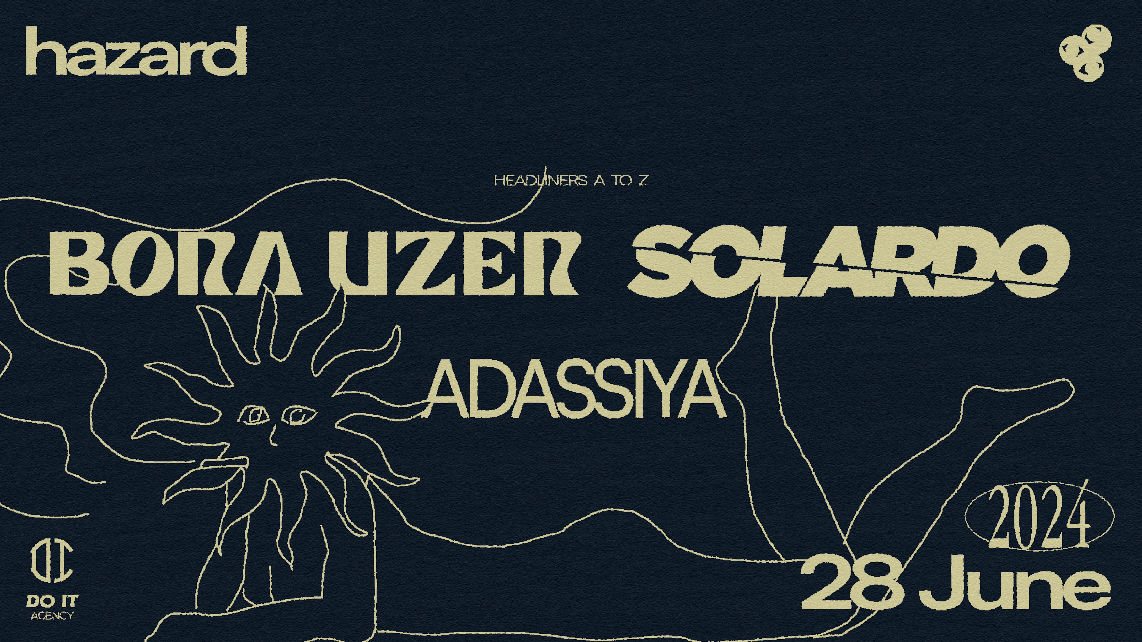 Hazard : Solardo, Bora Uzer & Adassiya Cover