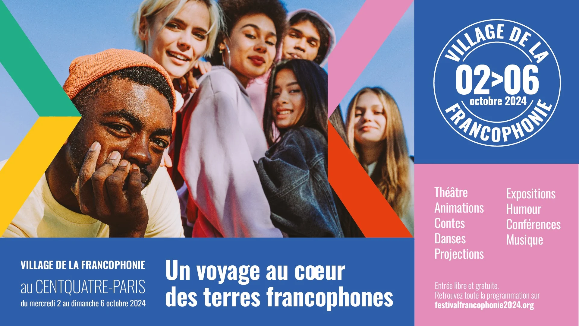 Village De La Francophonie @Le Centquatre Cover