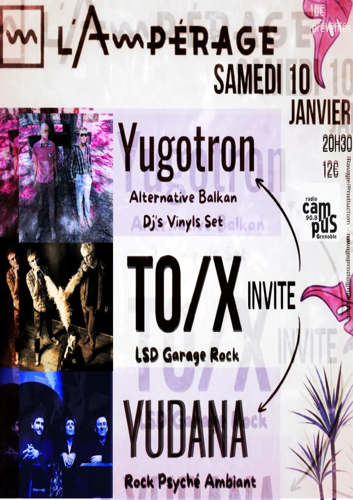 To/X Invite Yudana / Yugotron Cover