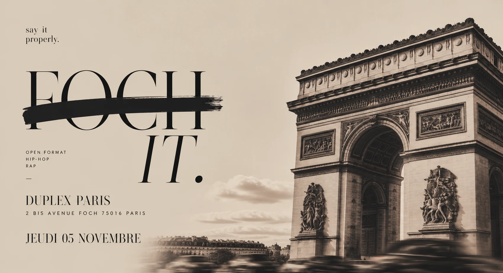Duplex Paris - Foch It - 05/11 Cover