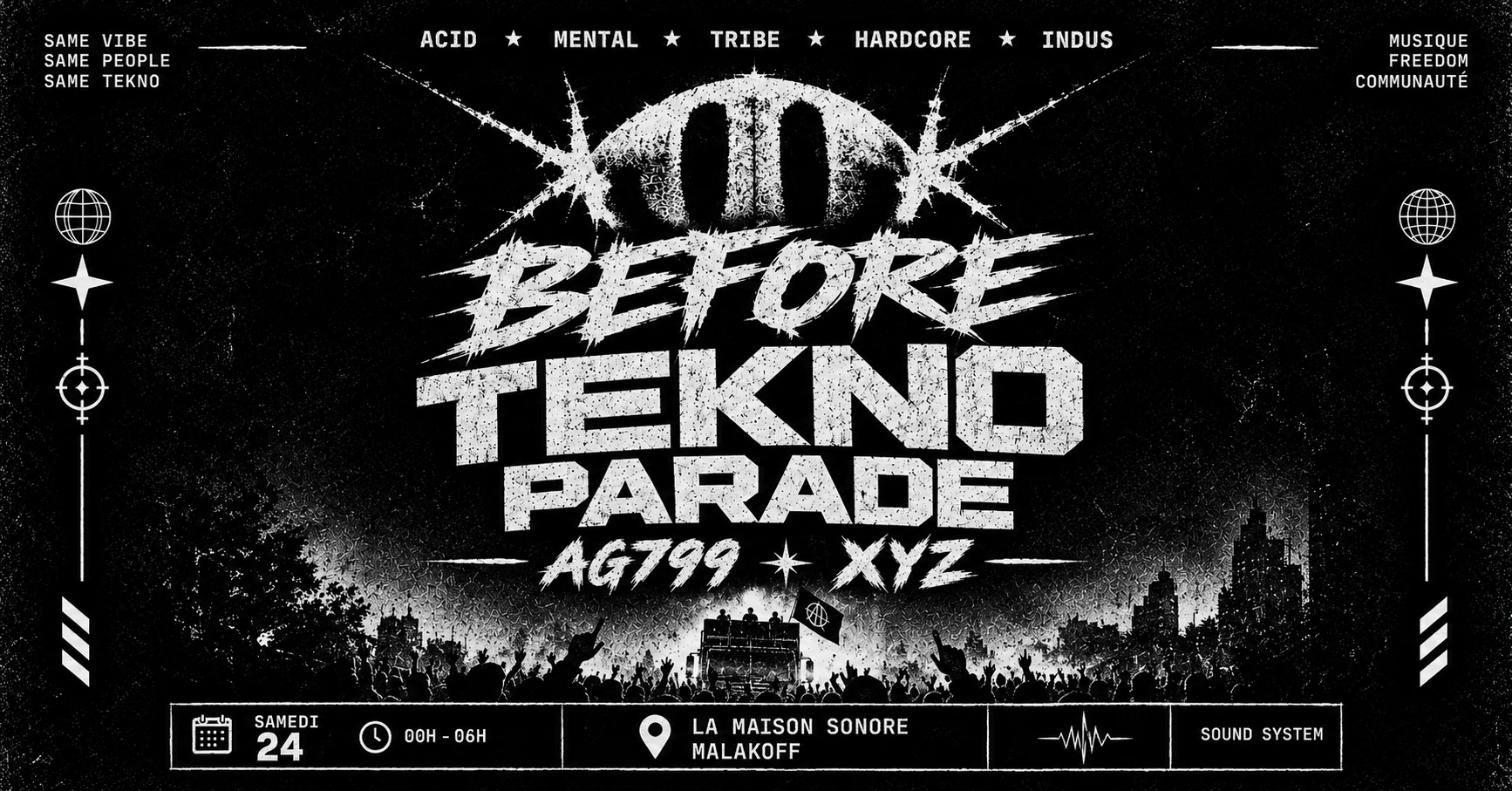 Le Before Tekno Parade By La Maison Sonore Cover