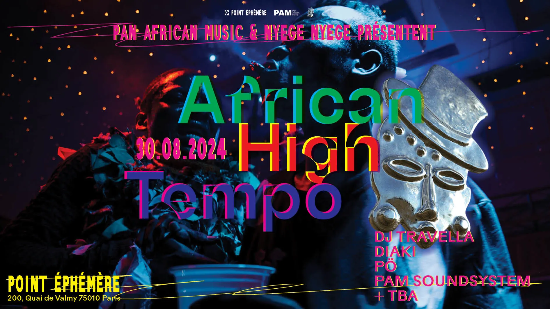 Pan African Music & Nyege Nyege : African High Tempo Cover