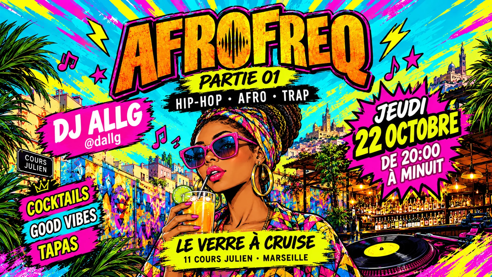 Afrofrek Partie 1 Cover
