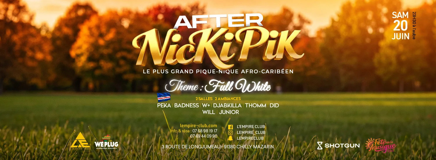 After Nickipik , L'empire  Club Cover