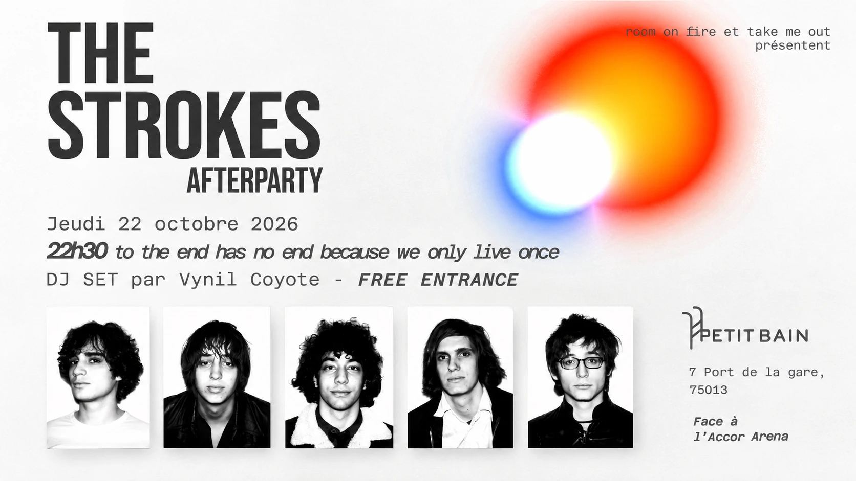 Room On Fire : The Strokes Afterparty Cover