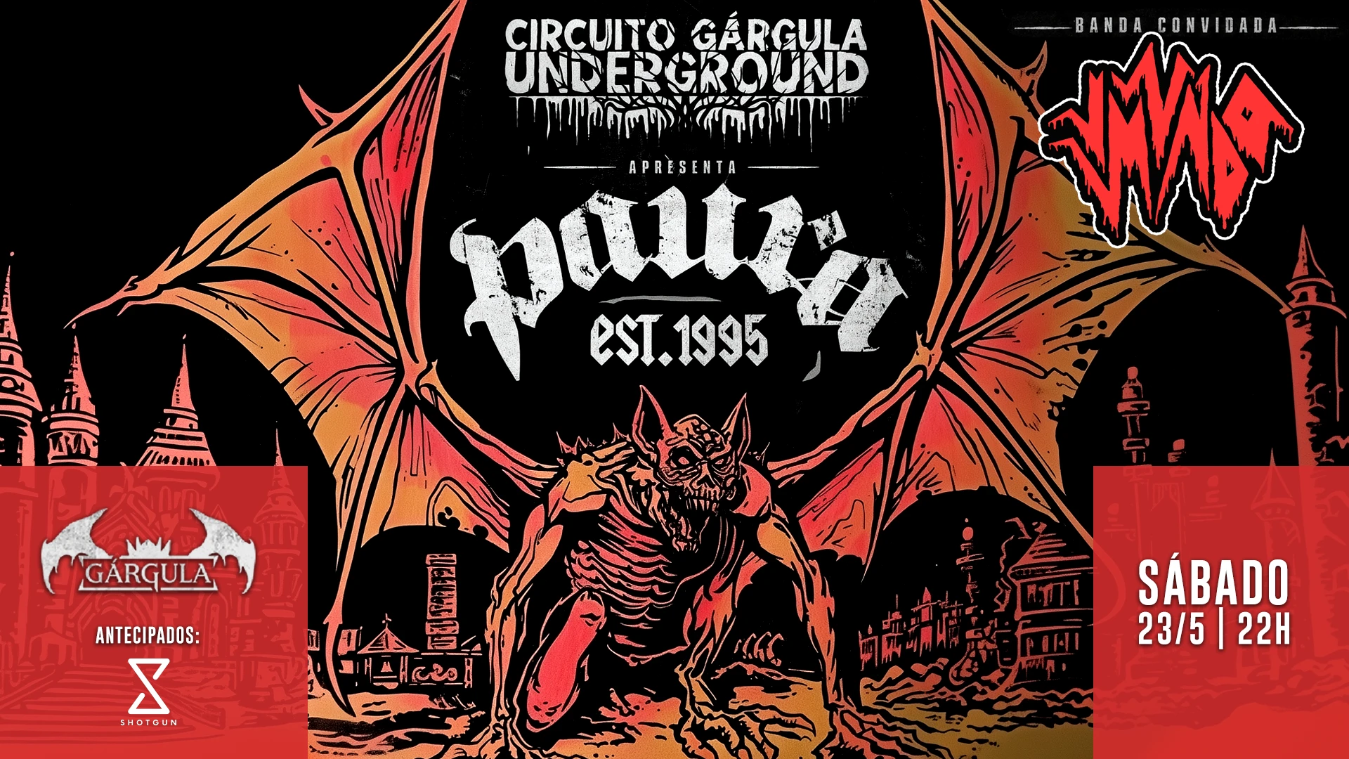Circuito Gárgula Underground - Paura Cover