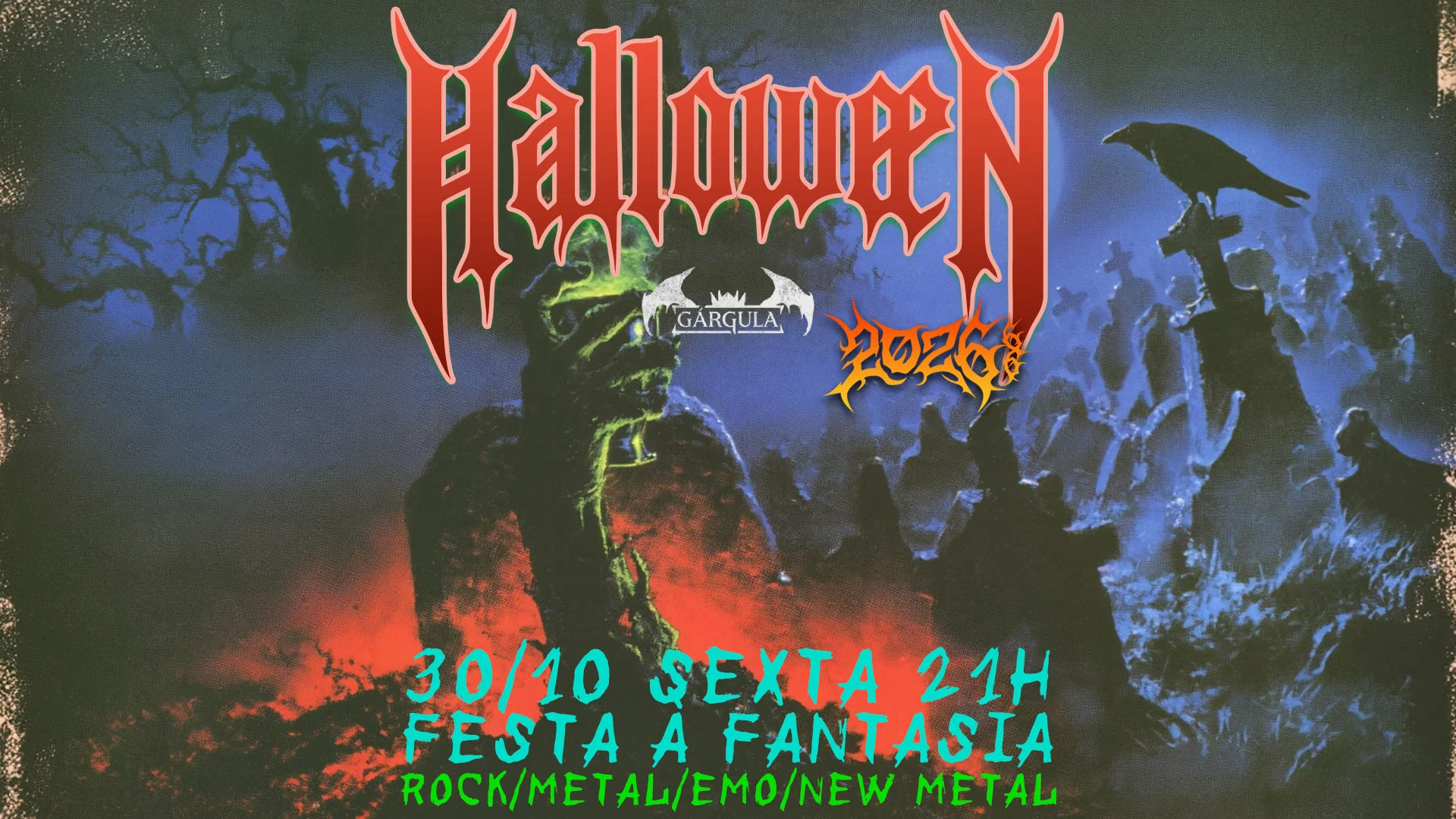 Halloween Rock N Roll 2026 Cover