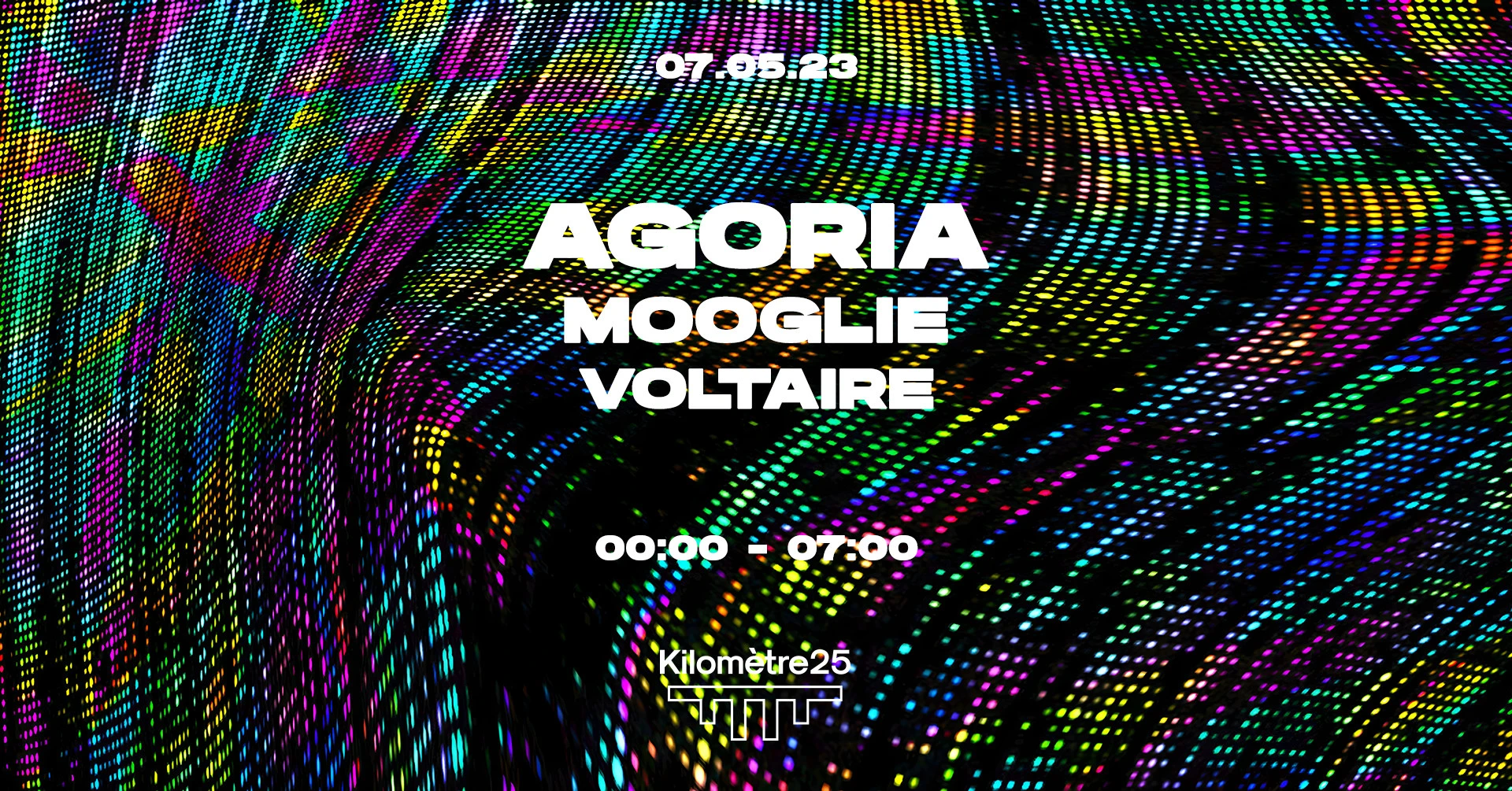Km25 Présente : Agoria, Mooglie & Voltaire Cover