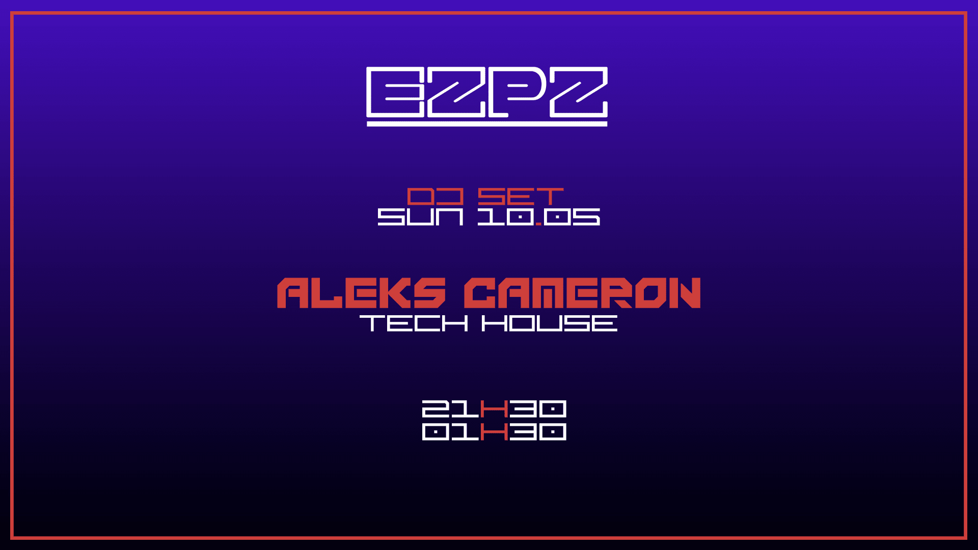 Aleks Cameron @ Ezpz Cover