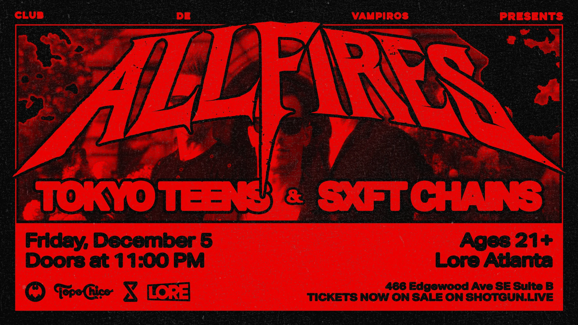 Club De Vampiros Presents... All Fires (Live) Cover
