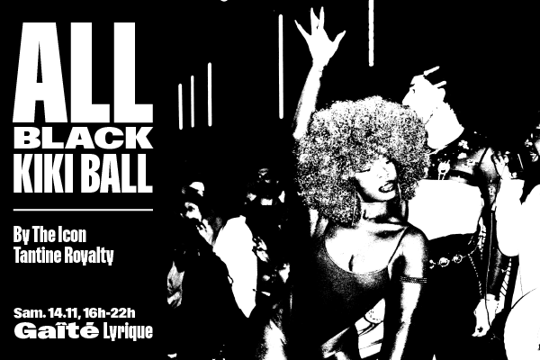 All Black Kiki Ball Cover