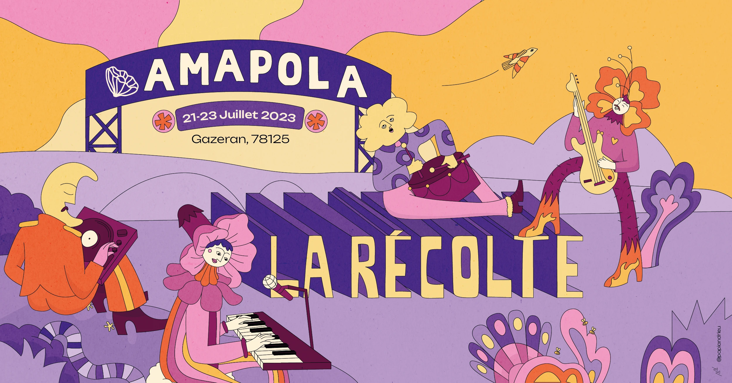 Amapola Festival - La Récolte Cover