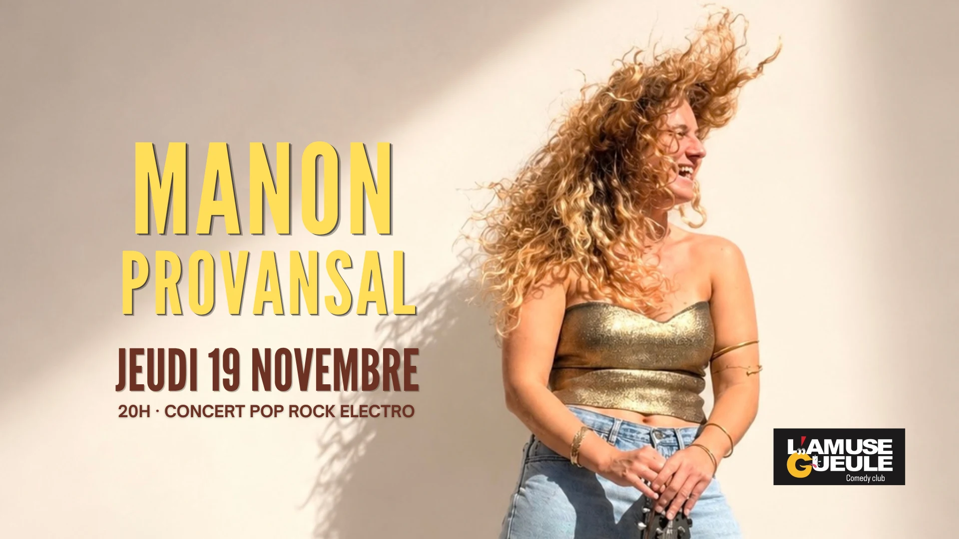 Manon Provansal En Concert À Marseille Cover