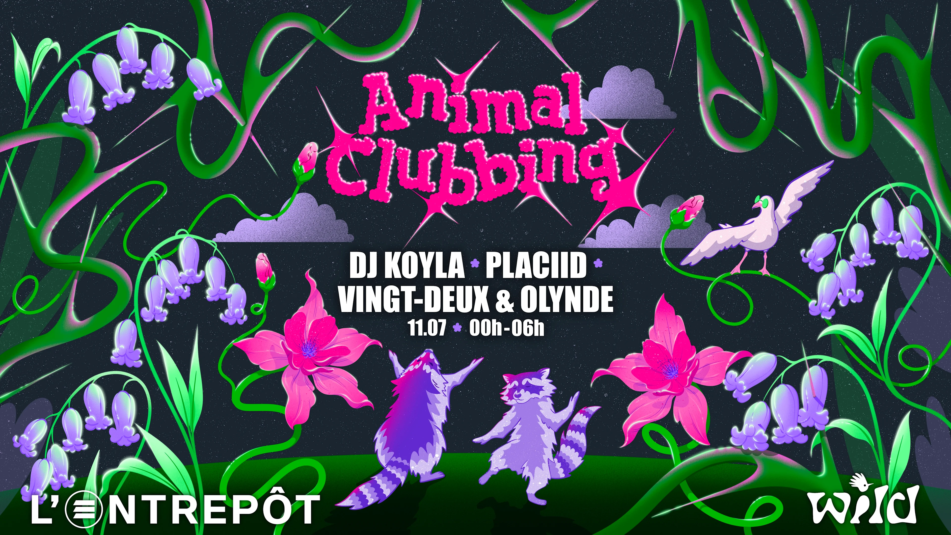Animal Clubbing | Wild Cover